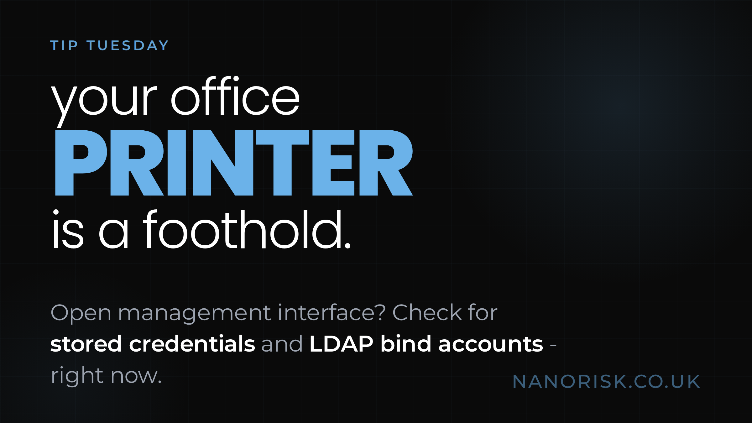 Office printer security risk explained