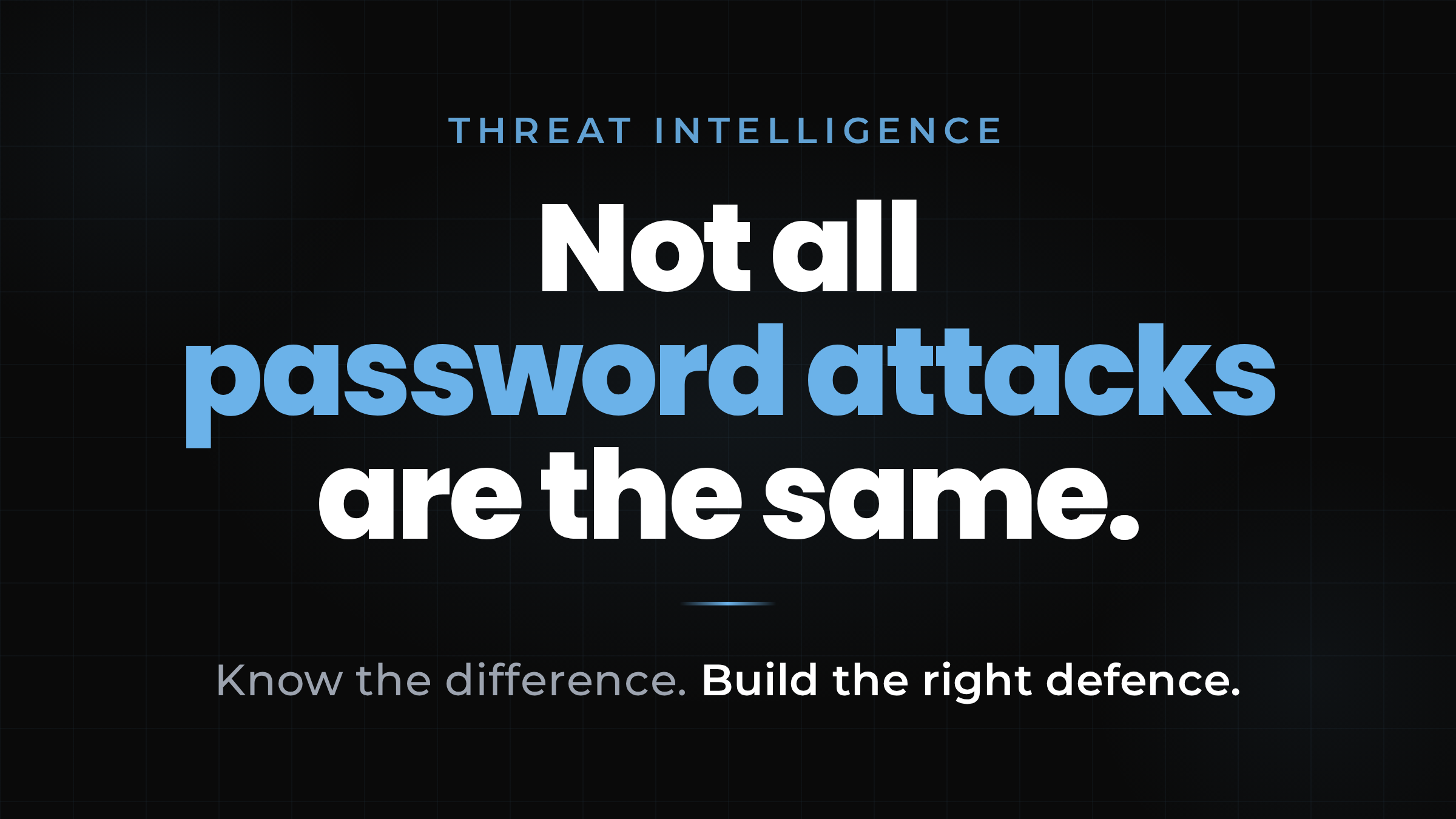 Explaining different types of password attacks