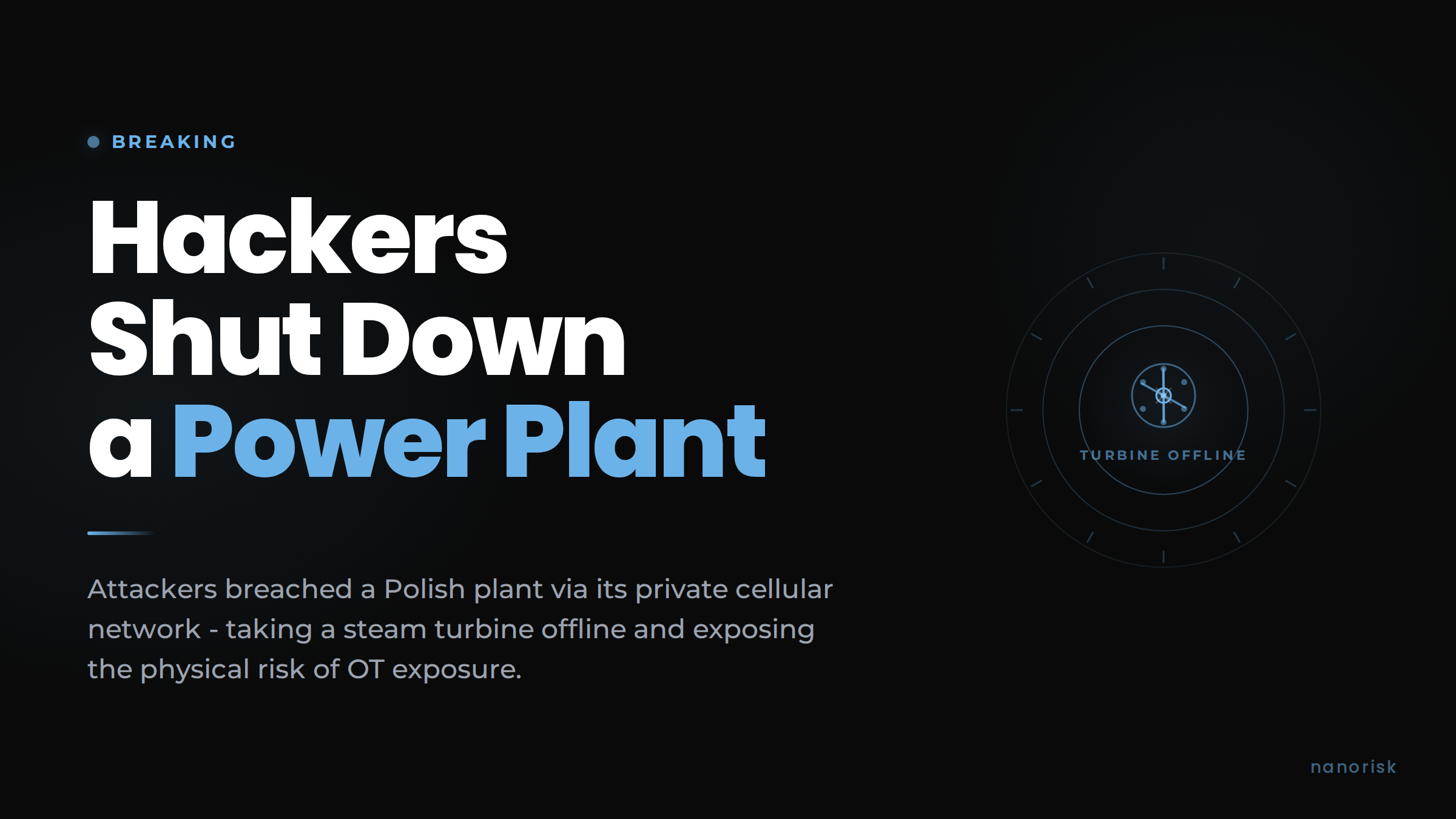 Polish power plant OT network breach