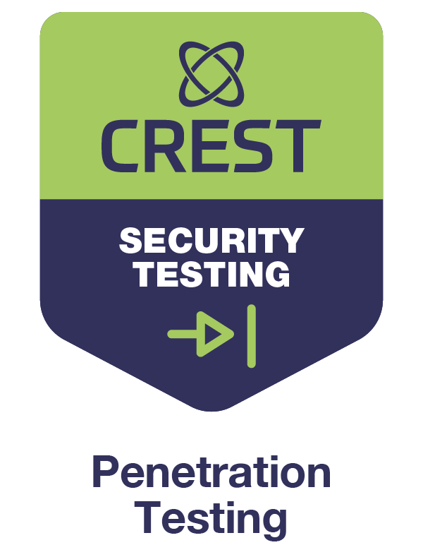 CREST accredited for Penetration Testing